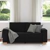 vidaXL Dvivietė sofa, juoda, 180x78x84 cm, audinys
