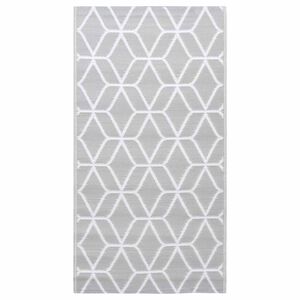vidaXL Lauko kilimas, ARAKIL pilkos spalvos, 120x180cm, PP