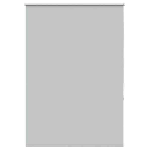 vidaXL roletas smėlio &scaron;viesiai pilka 110x130 cm audinio plotis 105,7cm