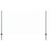 vidaXL Hexagonal Fence with Post 50 x 1,2 m PVC dengtas plienas Žalia