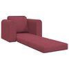vidaXL Sofa lova Vyno raudona 98 x 71 x 83 cm audinys