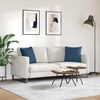 vidaXL Sofa Pagalvės 2 pcs Mėlyna 45 x 45 cm audinys