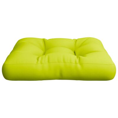 vidaXL Paletės pagalvėlė, ryškiai žalios spalvos, audinys