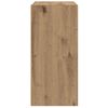 vidaXL Knygų spinta, artisano ąžuolo, 31x24x52cm, apdirbta mediena