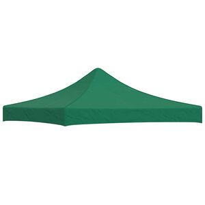 vidaXL Proginės palapinės stogas, žalios spalvos, 3x3m, 270 g/m&sup2;