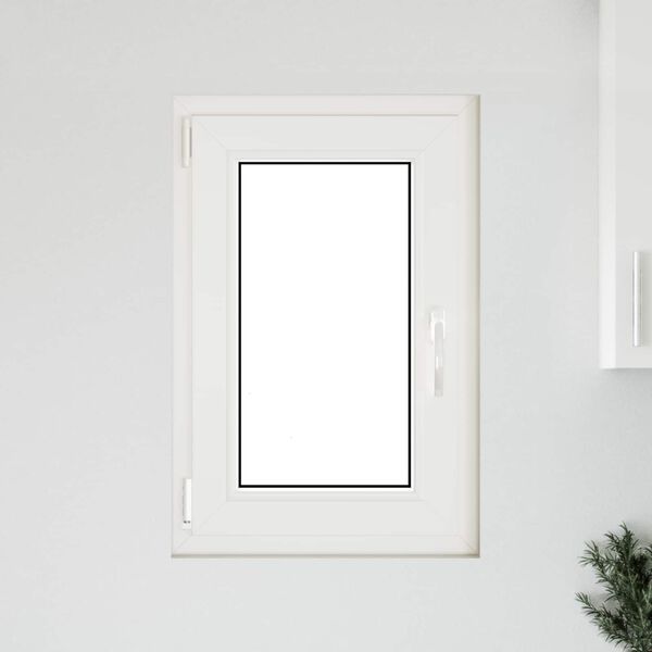 Požeminio lango RISOR Antracitas 50 x 75 cm PVC ir stiklas