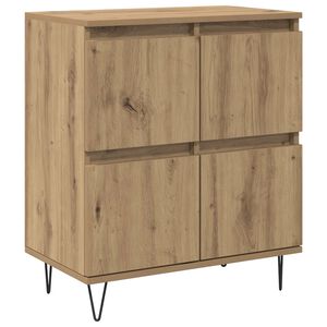 vidaXL Kabalas Amatininkų ąžuolas 60 x 35 x 70 cm