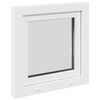 Požeminio lango RISOR Baltas 60 x 60 cm PVC ir stiklas