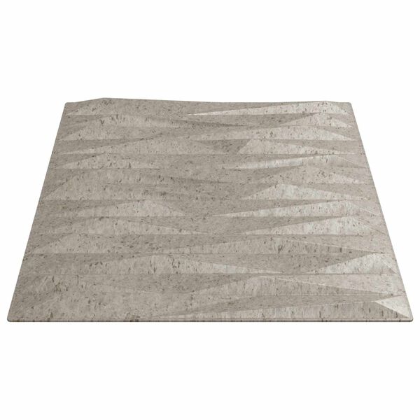 vidaXL Sienų plok&scaron;tės 12 pcs Stone Beton 50 x 50 cm XPS Putplastis
