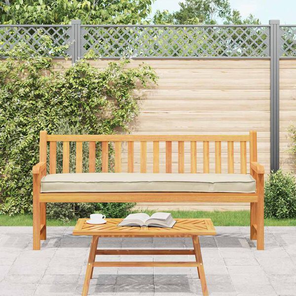 vidaXL Pallet pagalvių rinkinys 2 pcs Kreminė 200 x 40 x 8 cm