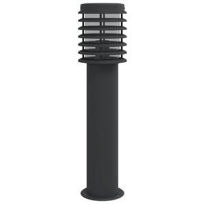 vidaXL Lauko &scaron;viestuvas, juodos spalvos, 60cm, nerūdijantis plienas