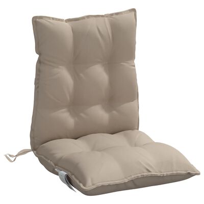 vidaXL Kėdės pagalvėlės, 4vnt., taupe, oksfordo audinys