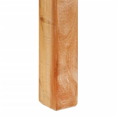 vidaXL Baro stalas, 112x55x108cm, perdirbtos medienos masyvas