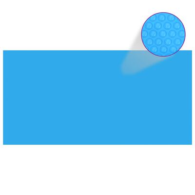 Stačiakampis Baseino Uždangalas, 732 x 366 cm, PE, Mėlynas