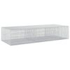vidaXL Gabionas su 3,5 mm viela ir 5x2,5 cm tinkleliu 250x100x50 cm