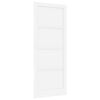 vidaXL Vidaus durys 93 x 232 cm fanera Balta