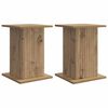vidaXL Augalų stovas 2 pcs Artisano ąžuolo 30,5 x 30 x 43 cm