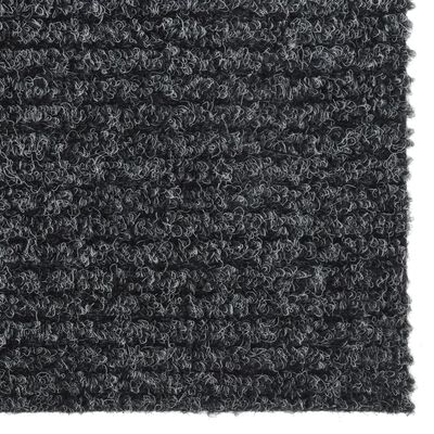 vidaXL Purvą sugeriantis kilimas-takelis, antracito spalvos, 100x300cm