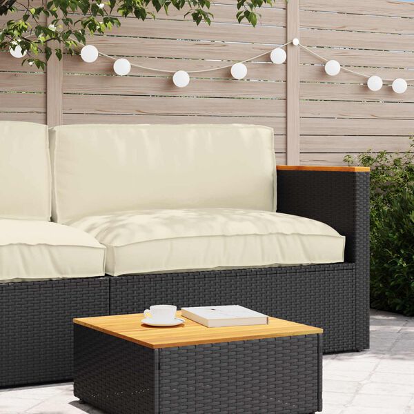 vidaXL Pallet pagalvių rinkinys 2 pcs Kreminė Oksfordo audinys