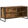 vidaXL Televizoriaus spintelė 100 x 36 x 49,5 cm Dūminio ąžuolo