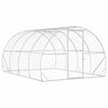 vidaXL Vi&scaron;tų būdas Sidabrinė 400 x 300 x 200 cm Galvanizuotas plienas