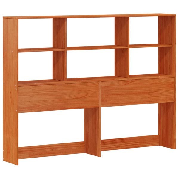 vidaXL Lovos rėmas su saugykla su saugykla Va&scaron;ko Ruda 140 x 190 cm