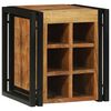 vidaXL Vyno stovas 35 x 35 x 39 cm Kietos akacijos mediena