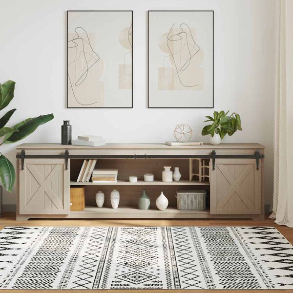 vidaXL stumdomų spintelių durų komplektas 213 cm anglinis plienas