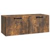 vidaXL Sieninė TV spintelė Dūminio ąžuolo 78,5 x 31 x 30 cm