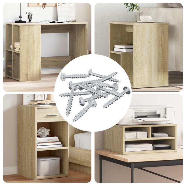 vidaXL Varžtas 12 pcs Sidabro 9,8 x 35 mm Geležis