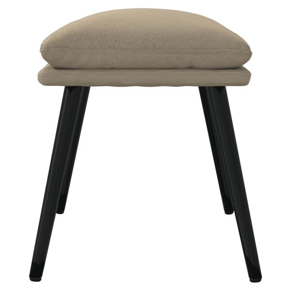 vidaXL Pakoja, &scaron;viesiai pilka, 45x30x35cm, mikropluo&scaron;to audinys