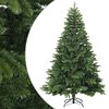 vidaXL Dirbtinė Sulankstoma Kalėdų Eglutė s stovu Žalia 210 cm