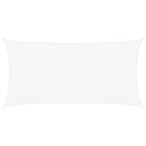 vidaXL Tentas nuo saulės, HDPE, stačiakampio formos, 2x4m, baltas