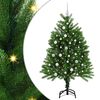 vidaXL Kalėdų eglutė su 150 LED s stovu Žalia 120 cm PE