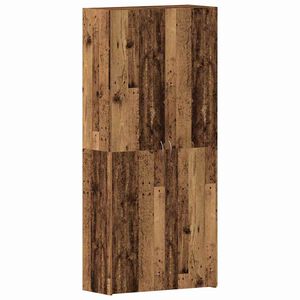 vidaXL Batu skrynia 80 x 35.5 x 180 cm Apdirbta mediena Ruda