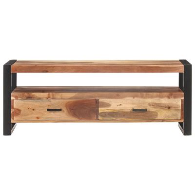 vidaXL Televizoriaus staliukas, 120x35x45cm, mediena su medaus apdaila