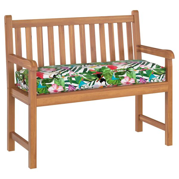 vidaXL Pagalvėlė Gėlių Įvairiaspalvis 120 x 40 x 8 cm Oksfordo audinys