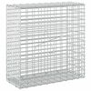vidaXL Gabionas su 3,5 mm viela ir 5x2,5 cm tinkleliu 50x20x50 cm