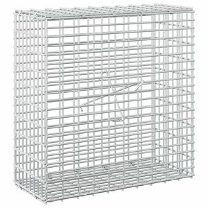 vidaXL Gabionas su 3,5 mm viela ir 5x2,5 cm tinkleliu 50x20x50 cm