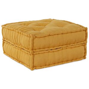 vidaXL Modulinė sofa, geltona, 70x70x36, audinys