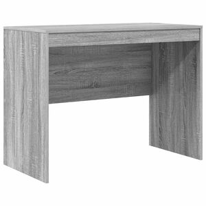 vidaXL Stalas Pilkas Sonoma 100 x 50 x 76 cm