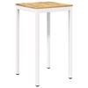 vidaXL Sodo Baro Stalas Balta 60 x 60,5 x 105 cm