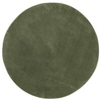 vidaXL Kilimas HUARTE, žalias, 80cm, trumpi šereliai