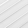 vidaXL Spintelės durelės, 2vnt., baltos, 39,5x29,5cm, žaliuzių dizaino
