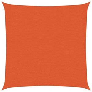 vidaXL Uždanga nuo saulės, oranžinės spalvos, 2x2m, HDPE, 160g/m&sup2;