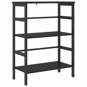 vidaXL Knygų lentyna 2 lygių 60 x 29,5 x 81 cm Apdirbta mediena