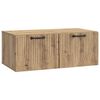 vidaXL Sieninė TV spintelė 78,5 x 41 x 30 cm Artisano ąžuolo