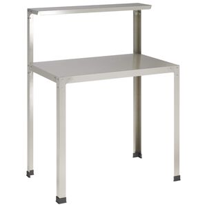 vidaXL Persodinimo stalas 100 x 50 x 104 cm Nerūdijantis plienas