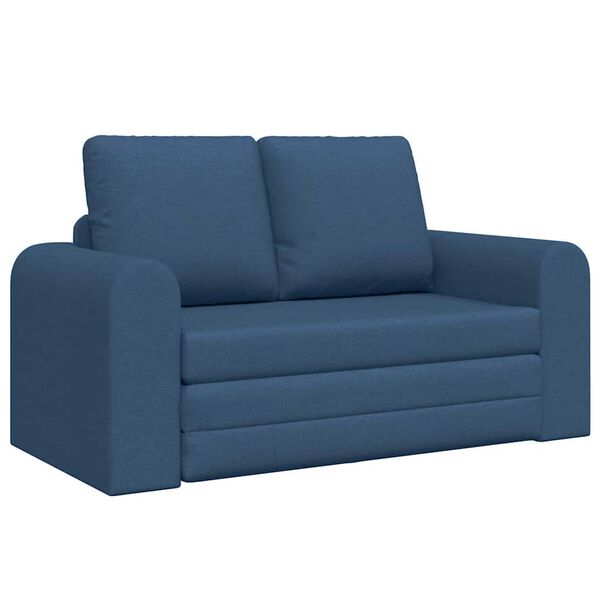 vidaXL Sofa lova 60cm Mėlyna audinys
