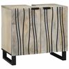 vidaXL Vonios kriauklės spinta Balta 62 x 33 x 58 cm Apdirbta mediena